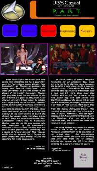 TOP STORIES ­ "Betazed Table Dance" & "Temporal Anomalies"